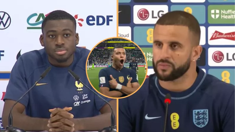 France Star Throws Dig At Kyle Walker Over Kylian Mbappe Claims
