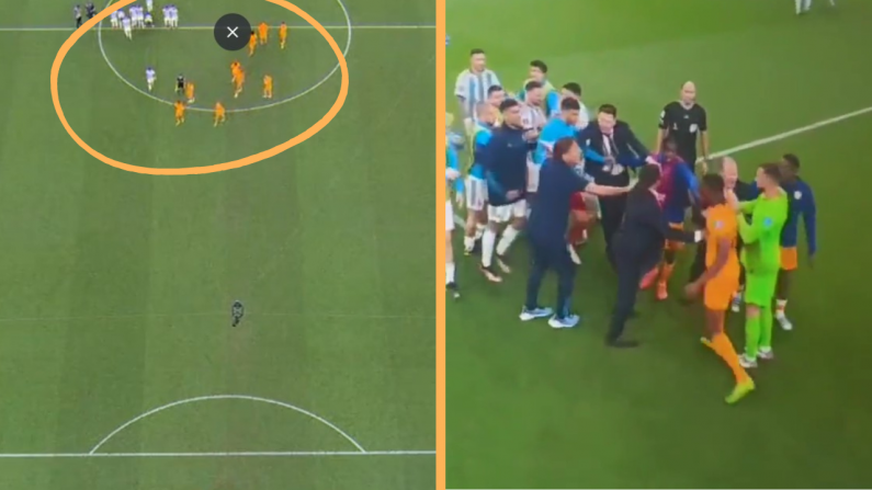Alternate Angle Shows Extent Of Dutch Sh*thousing Between Penalties v Argentina