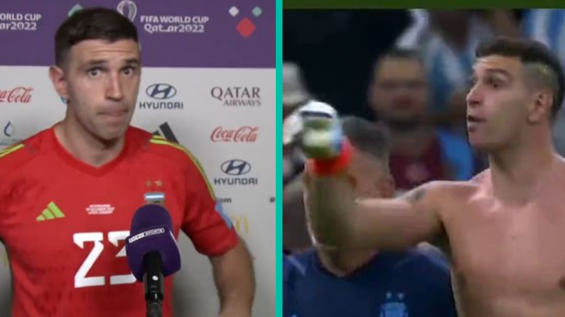 Emi Martínez Gave One Of The Saltiest Post-Match Interviews In World Cup History Last Night
