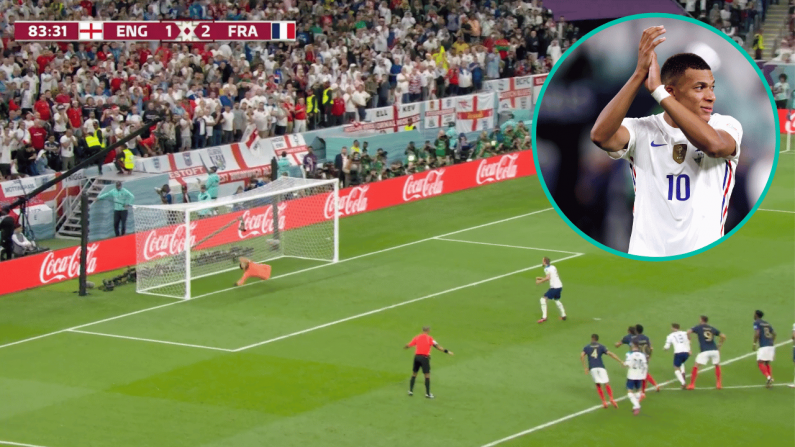 Kylian Mbappe's Reaction To Harry Kane Penalty Miss Was Incredible