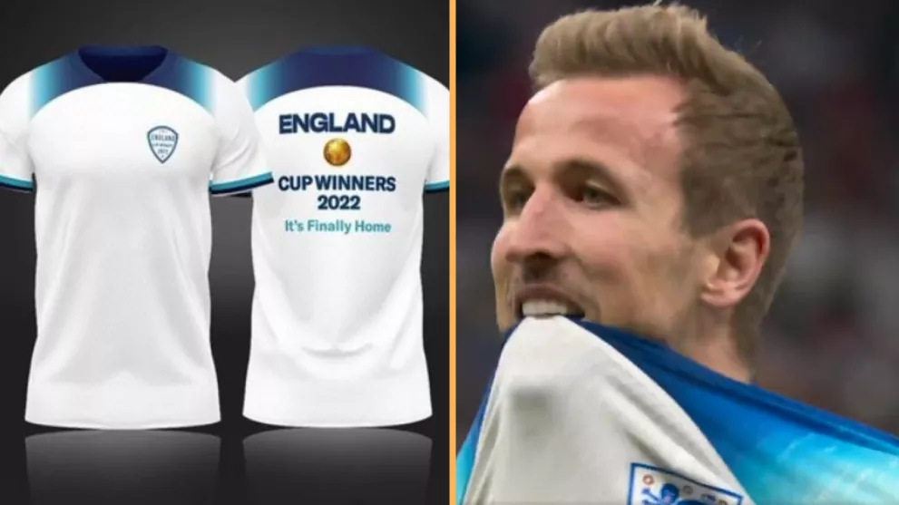 England World Cup winners shirts