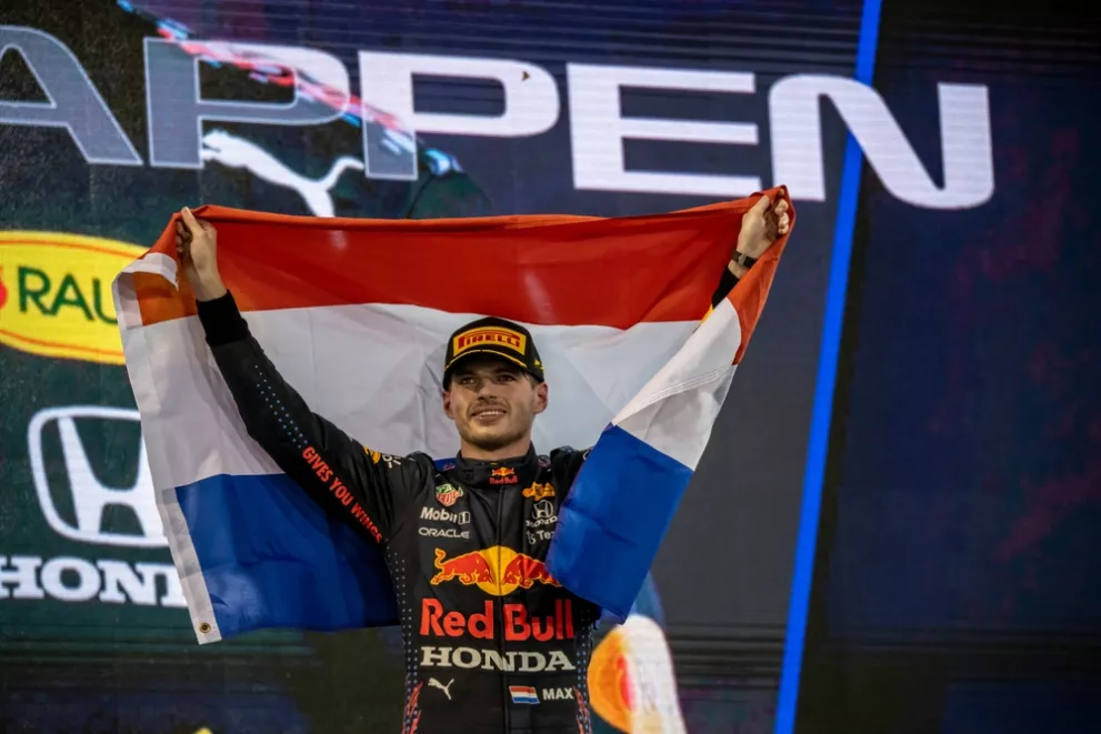 Max Verstappen world champion