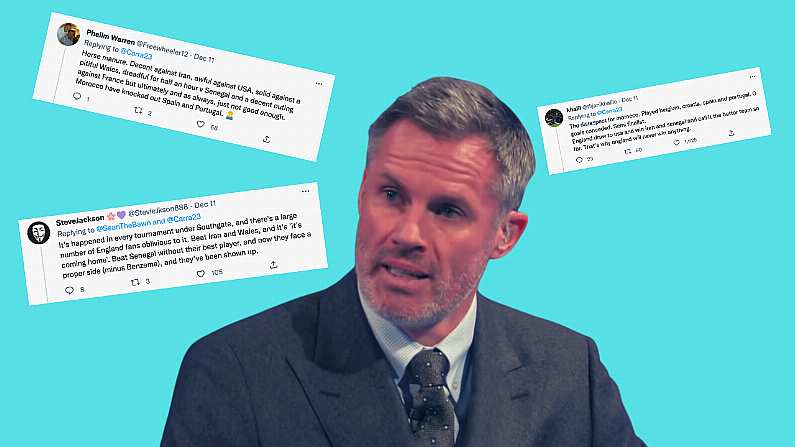 Jamie Carragher Called Out For Claiming England Were Best Team At The World Cup