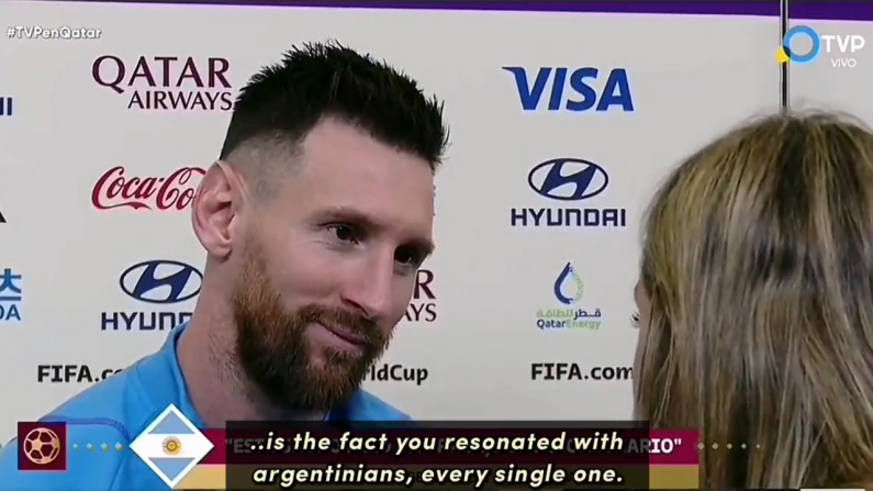 Argentinean Journalist Sums Up Messi Brilliance With Heartfelt Interview Question