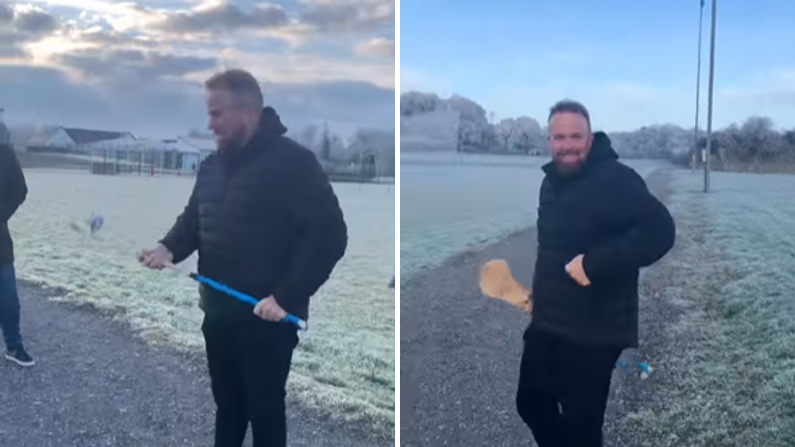 Shane Lowry Challenged To Shinty Game After Sharing Hurling Clip