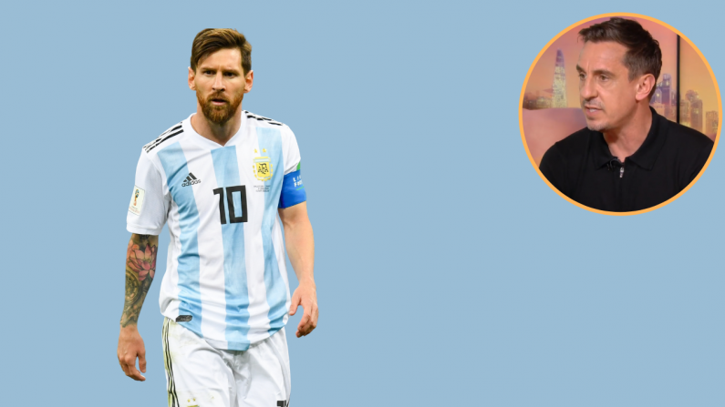 Gary Neville Explains Why Messi Is His Player Of The World Cup