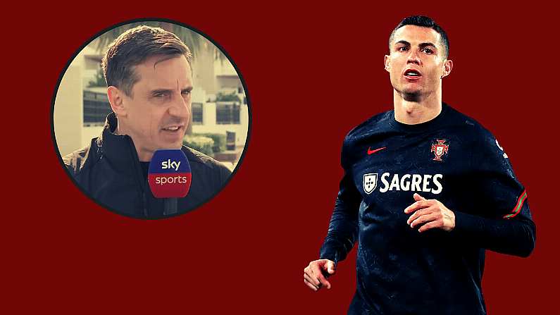 Gary Neville's Claims About Cristiano Ronaldo's World Cup Don't Add Up