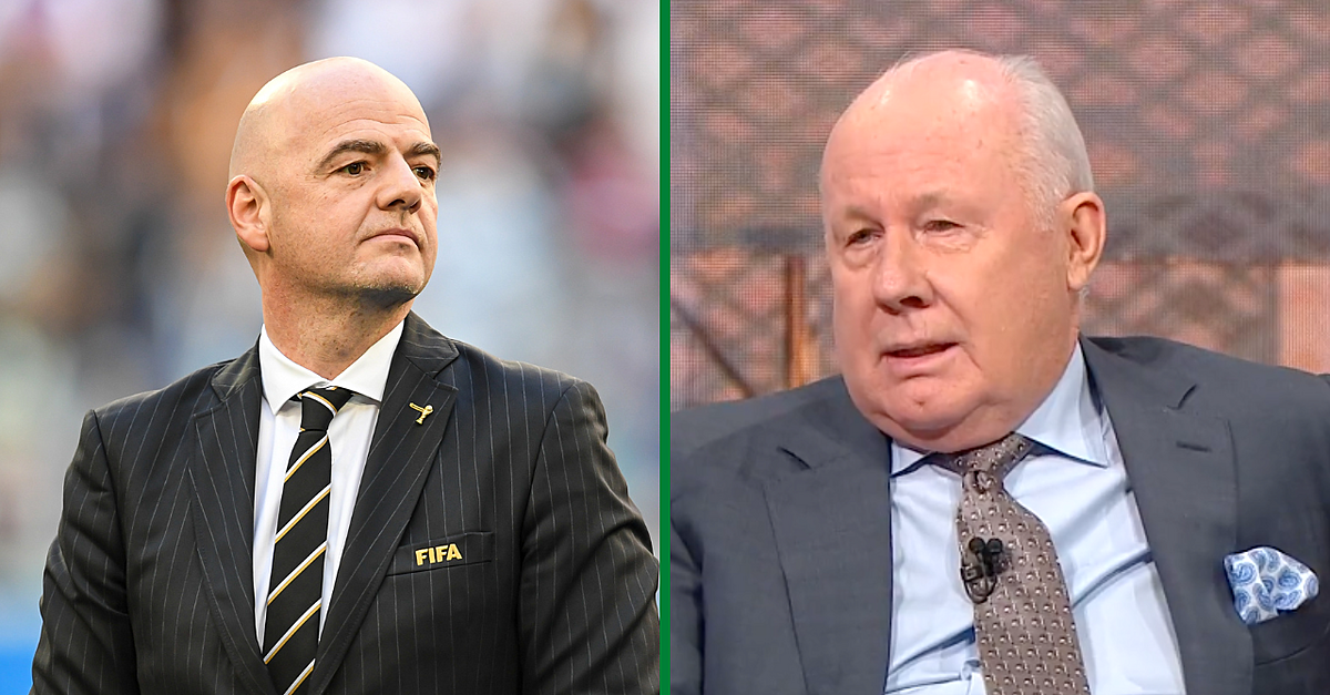 Liam Brady Defends Infantino And FIFA In Heated RTE Discussion | Balls.ie