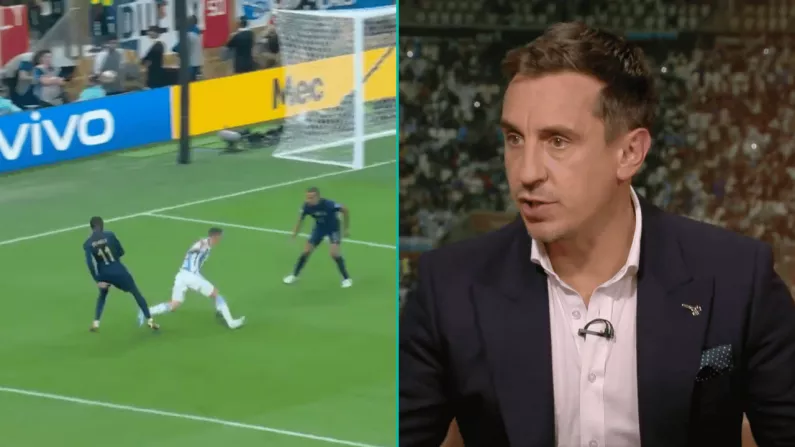 Gary Neville Launches Incredible Attack On French Star After World Cup Final Antics