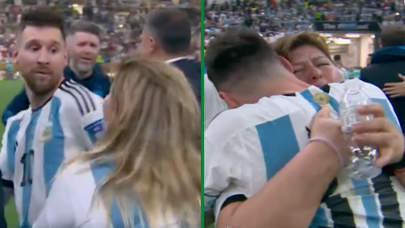 Messi Shares Incredibly Emotional Moment With His Mother After World Cup Final Win