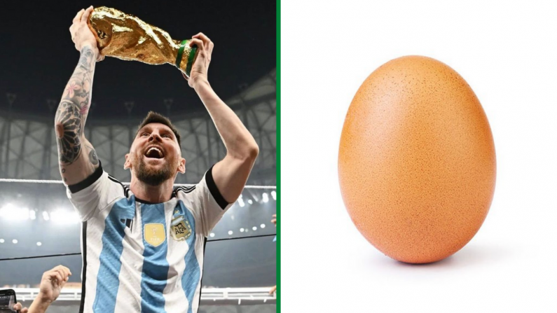 Messi Beats Out Photo Of An Egg For Most Liked Instagram Post Of All-Time