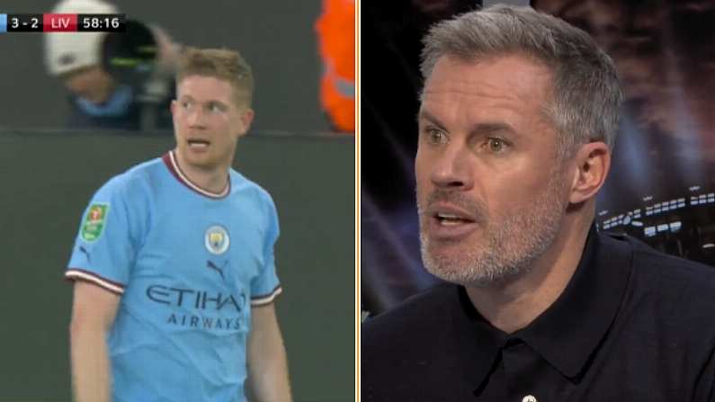 Kevin De Bruyne's Standards Are "World Class On A Weekly Basis", Claims Carragher