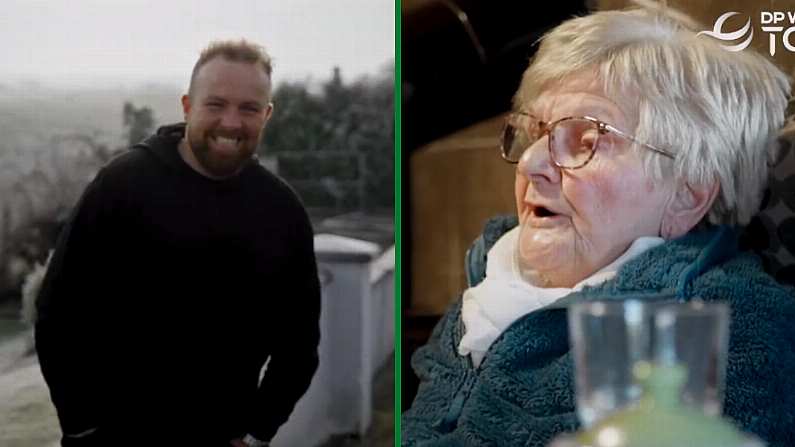 Shane Lowry's Grandmother Gives Beautiful Rendition Of 'The Streets Of Clara Town'