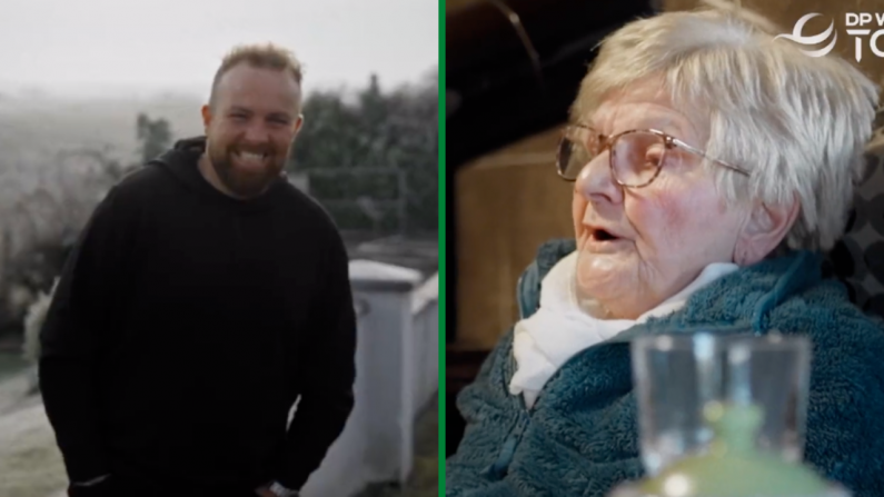 Shane Lowry's Grandmother Gives Beautiful Rendition Of 'The Streets Of Clara Town'