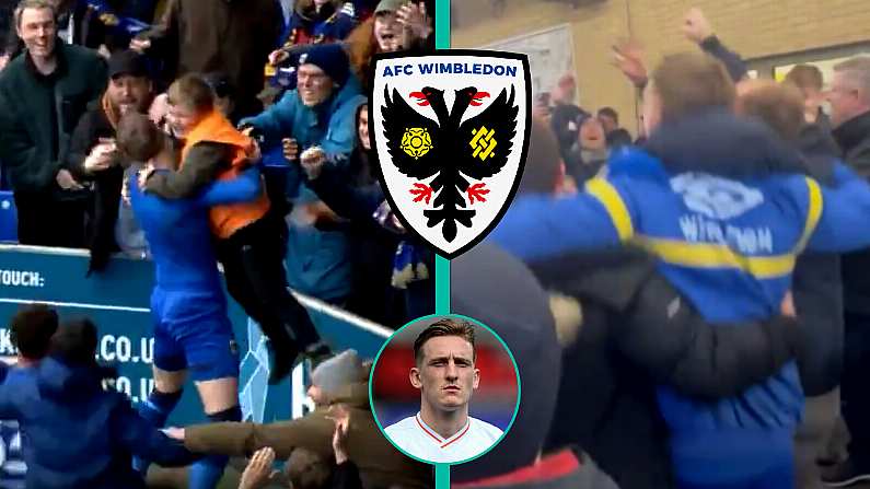 Ireland International Becomes AFC Wimbledon Hero With Last Gasp Winner v MK Dons