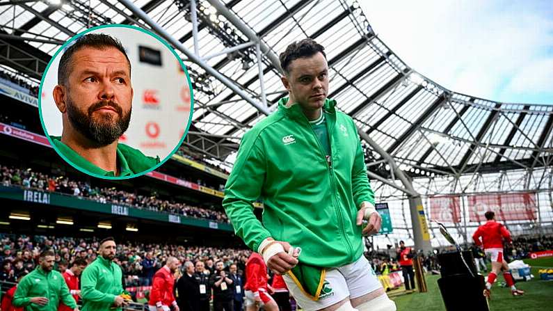 James Ryan To Miss Rest Of Six Nations Due To "Freak Injury" In Training