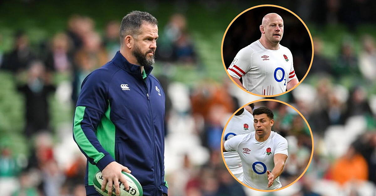 Rugby: England Stars Heap Praise On Andy Farrell Ahead Of Irish Clash ...