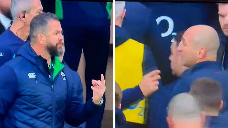 Andy Farrell Gives Brilliant Explanation For Half-Time Steve Borthwick Spat