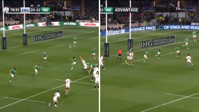 Fans Split On Conor Murray Kick In Ireland Defeat To England
