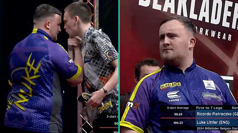 Luke Littler Was Baffled By Furious Reaction From Opponent After Belgian Open Semi-Final