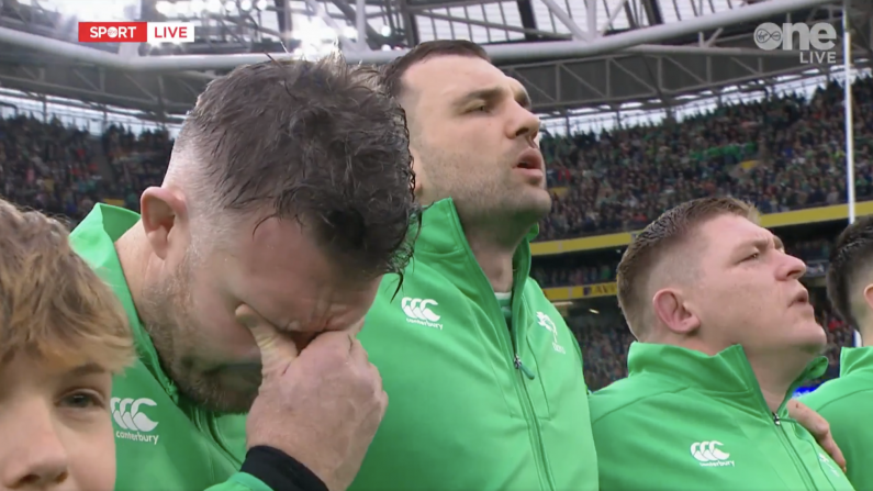 Remarkable Emotion From Peter O'Mahony During 'Ireland's Call' Was Worth A Thousand Words