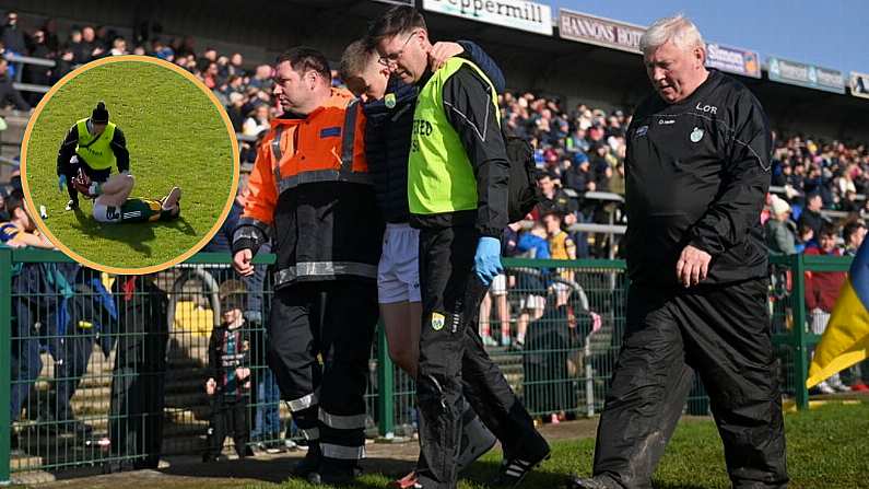 TV Cameras Pick Up On Incident Minutes Before Jason Foley's Injury