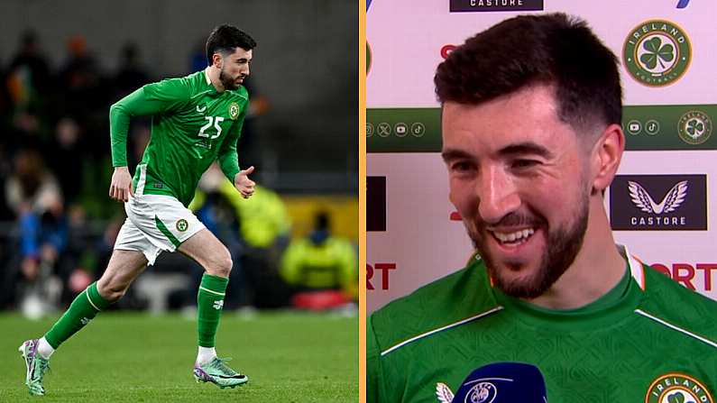 Finn Azaz Could Not Contain His Joy After Ireland Debut