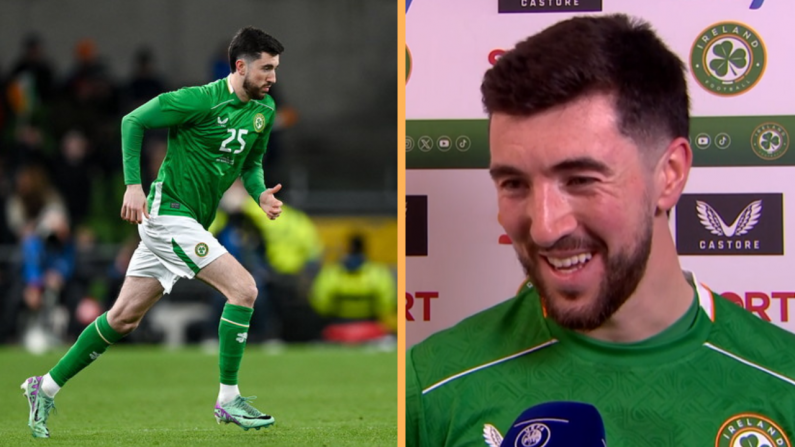 Finn Azaz Could Not Contain His Joy After Ireland Debut