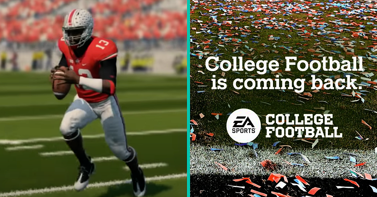 Big News Expected On The Return Of EA Sports College Football Series Balls.ie