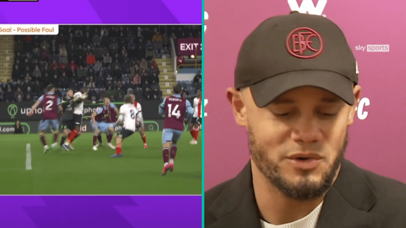 Liverpool Fans Point Out Irony In Vincent Kompany Fury Over VAR Decision