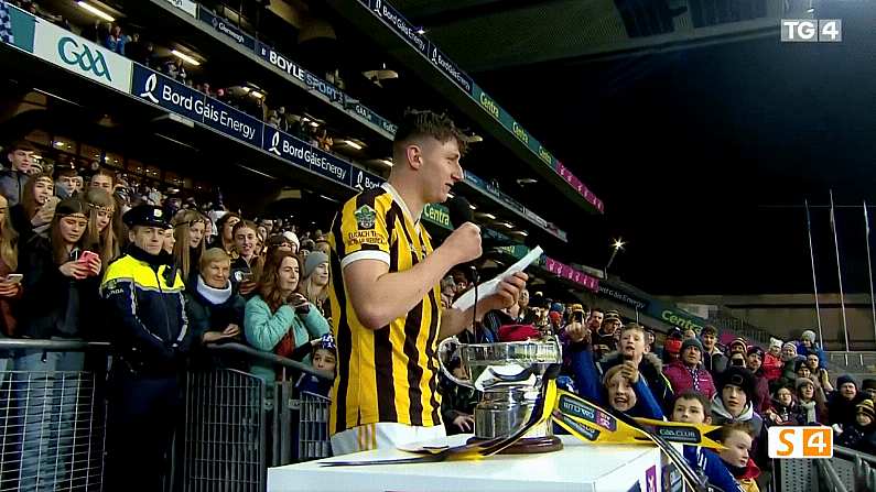 Kilkenny Club Captain Gives Hilarious Speech After Junior All-Ireland Win