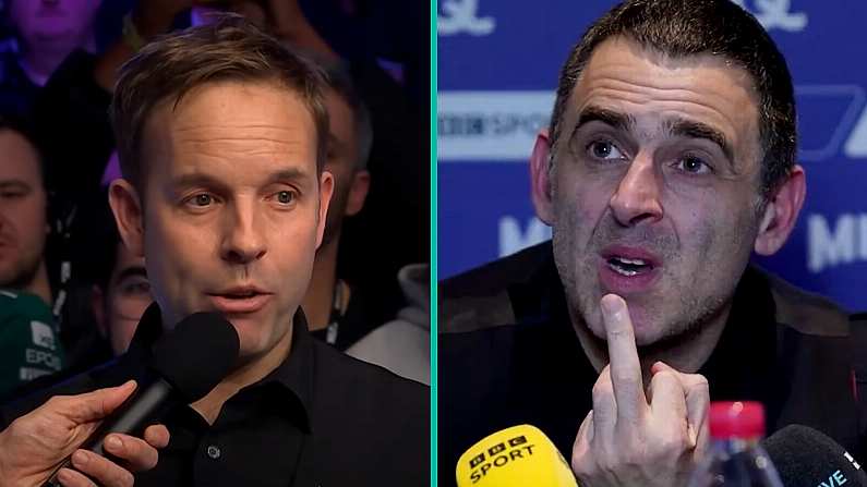 Ronnie O'Sullivan Rips Into Ali Carter In Expletive Laden Rant