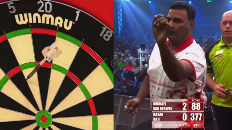 Darts Fans Dumbfounded By Unique Throwing Technique Of Bahraini Qualifier