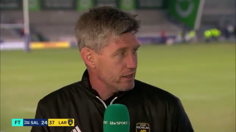 Brilliant ITV Interview Shows What Makes Ronan O'Gara Such A Special Coach