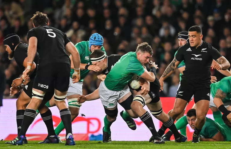 brodie retallick all blacks peter o'mahony ireland sledge