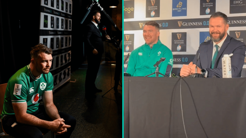 Andy Farrell Wasn't Buying Peter O'Mahony's Claim About Ireland Captaincy Shock