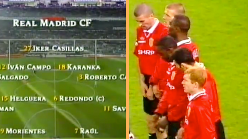 Real Madrid 0-0 Man United 2000: An Iconic Champions League 0-0 Draw