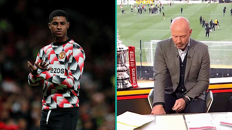 Alan Shearer Had Some Harsh Words For Marcus Rashford After Belfast Incident