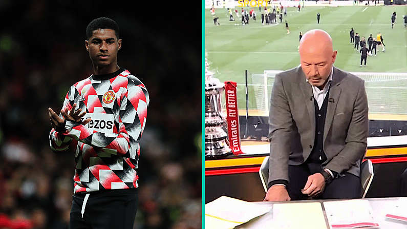 Alan Shearer Had Some Harsh Words For Marcus Rashford After Belfast Incident