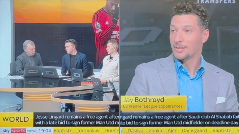 Sky Sports Quickly Backtracked After Jay Bothroyd Called Northern Ireland A 'Foreign Country'