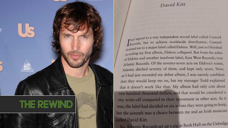 David Kitt: Viral 'James C*nt' Story In James Blunt Autobiography 'Completely Untrue'