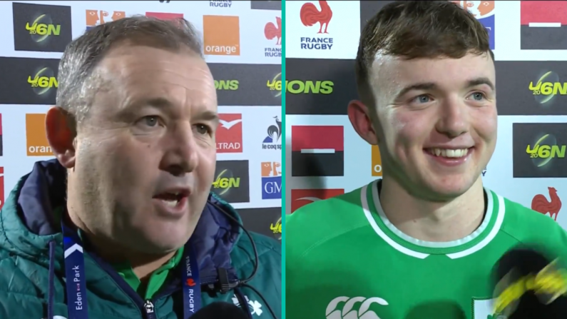 Richie Murphy "Proud" Of Son Jack After Nail-biting Ireland U20s Win