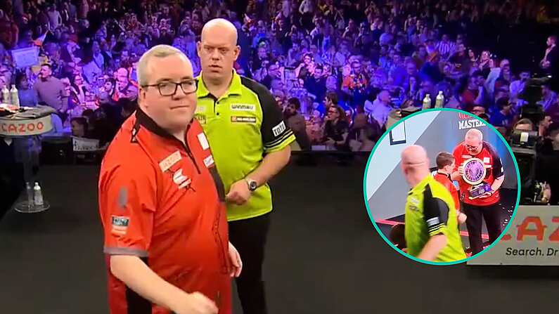 MVG Praised For Classy Moment After Stephen Bunting Loss