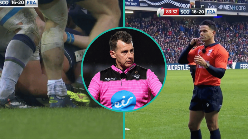 Nigel Owens Explains Controversial Last Gasp Decision In Scotland Loss To France