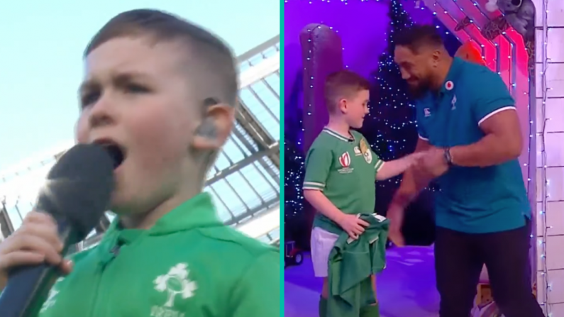 Late Late Toy Show Hero Lives Out Ireland Rugby Dream In Aviva Stadium