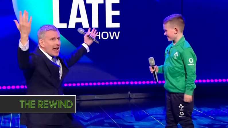 Ireland Anthem Hero Makes Triumphant Return To Late Late Show