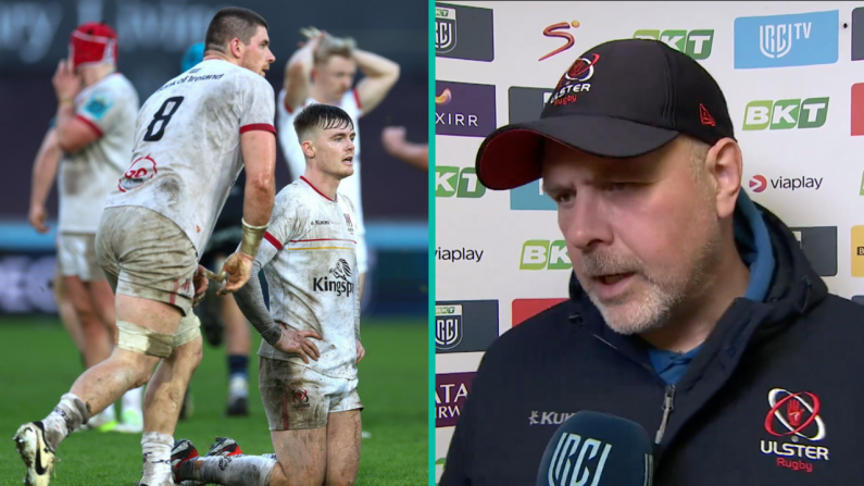 Ulster Fans Livid With Head Coach For Post-Game Comments After Ospreys Loss