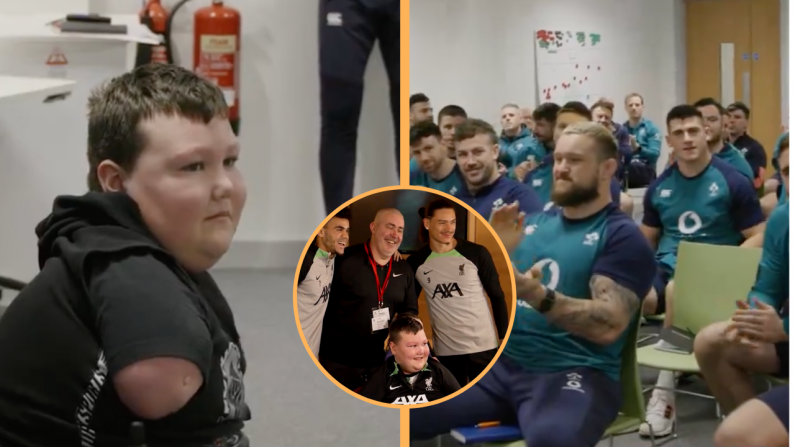Irish Rugby Squad Join Liverpool Hero Dáire For Moving YNWA Rendition