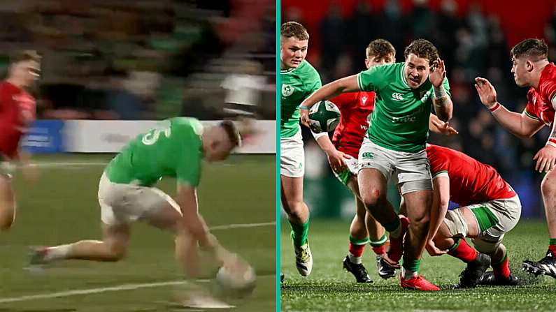 Watch: Ireland U20s Thrash Wales To Continue Their Grand Slam Dream