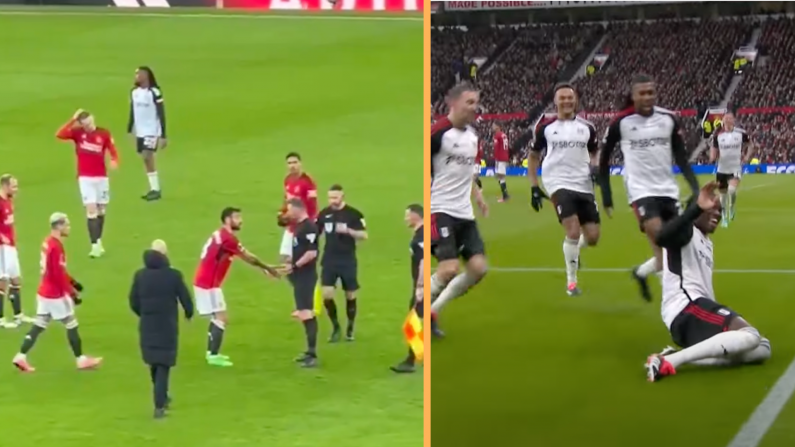 Bruno Fernandes Lost The Head With Ref After Latest United Farce